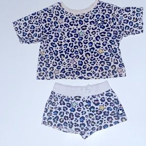 Leopard print set